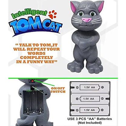 4524 Talking Mimicry Touching Tom Cat Intelligent Interactive Toy With Wonderful Voice For Kids Children Playing And Home Decorate.