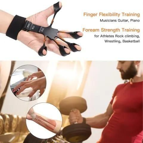 FINGER EXERCISER HAND STRENGTHENER(Pack Of 1) - Bara Zum