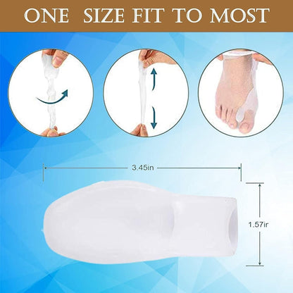 Silicone Toe Separator For Adults Bunion Corrector Splint Kit For Toe - Bara Zum