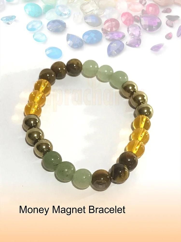 Natural Money Beads Bracelet (Pack of 1) - Bara Zum