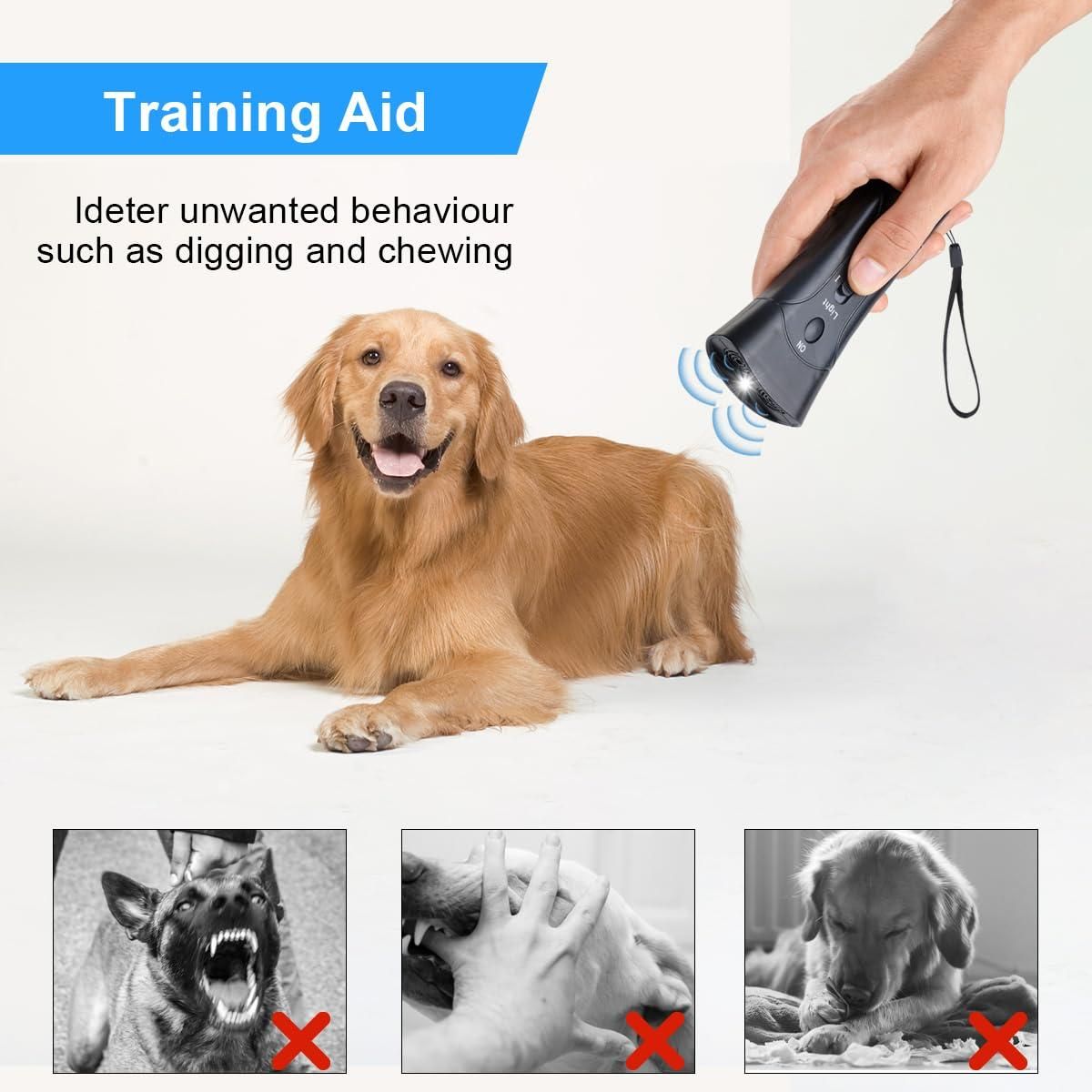 Ultrasonic Dog Chaser,Stop Animals Attacks Aggression - Bara Zum