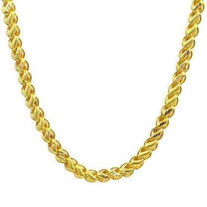 Latest Brass Gold Plated Chain - Bara Zum