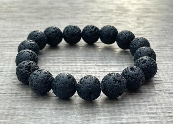 Natural Lava Rock Bracelet - Bara Zum