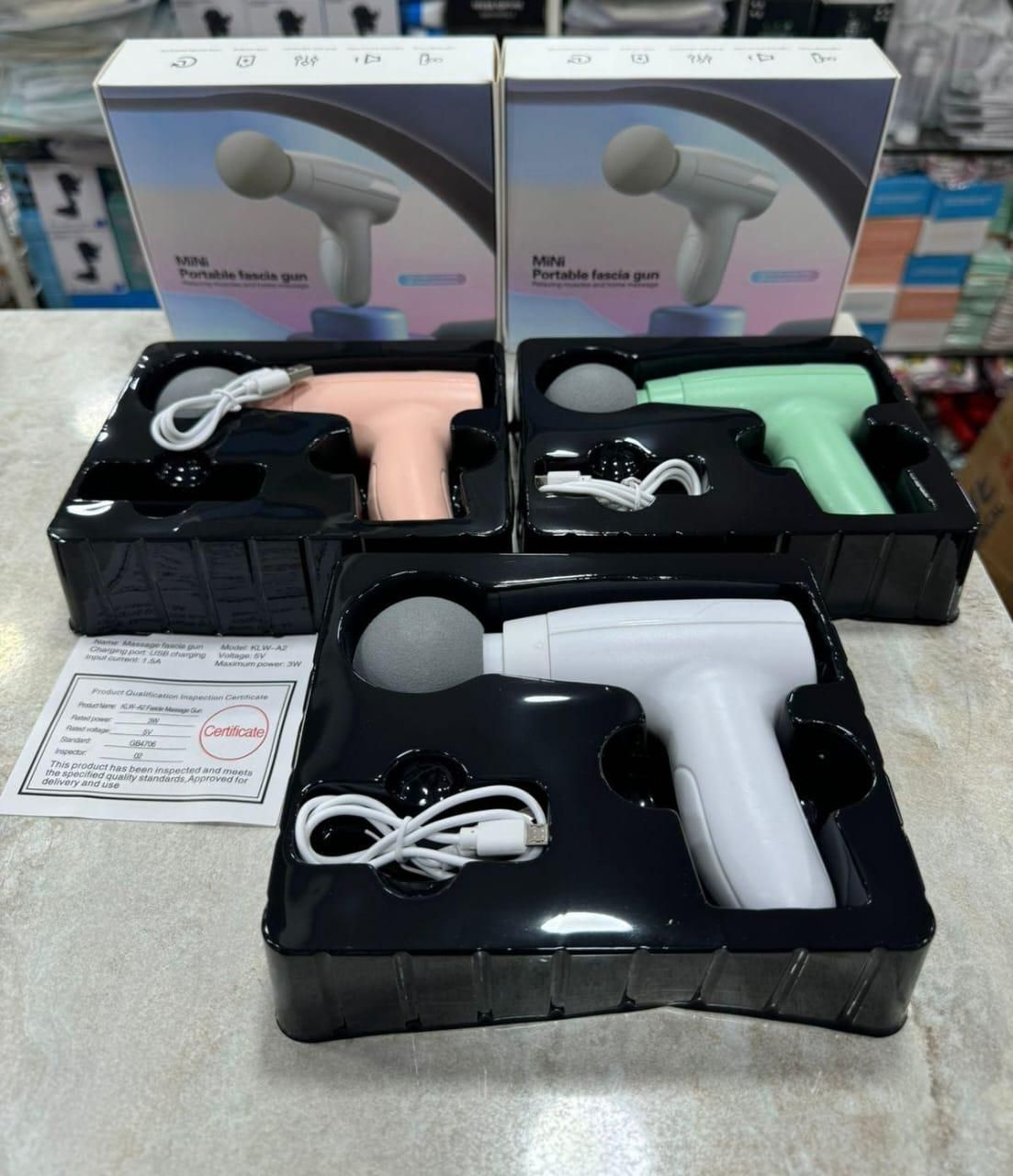 Portable Gun Shaped Muscle Massager - Bara Zum