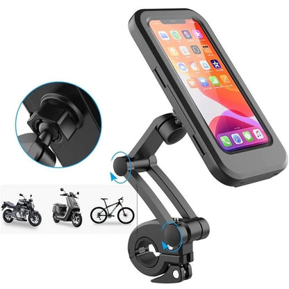 Universal 360 Rotation Bike Waterproof Cell Phone Holder. - Bara Zum