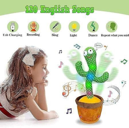 LED Musical Dancing & Mimicry Cactus Toy - Bara Zum