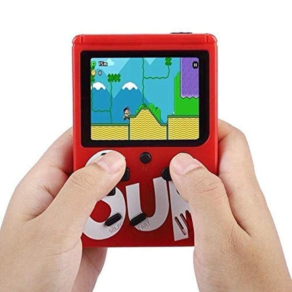 400 in 1 Sup Video Games Portable, Led Screen and USB Rechargeable, Handheld Console, Classic Retro Game Box Toy for Kids Boys & Girls (Multi Color ,1 pcs) - Bara Zum