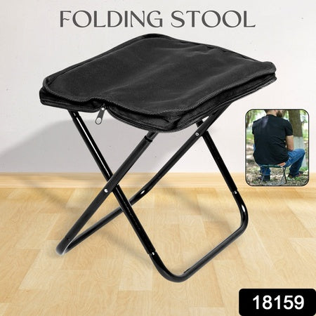 Folding Camping Stool Collapsible Camp Stool Portable Seat Travel Little Stools (1 Pc)