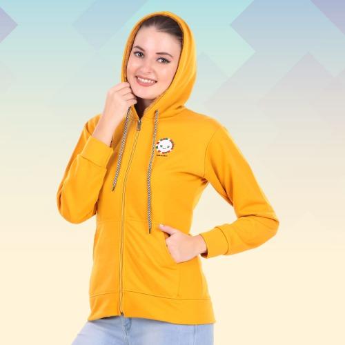 Woman Stylish Zipper Hoodies - Bara Zum