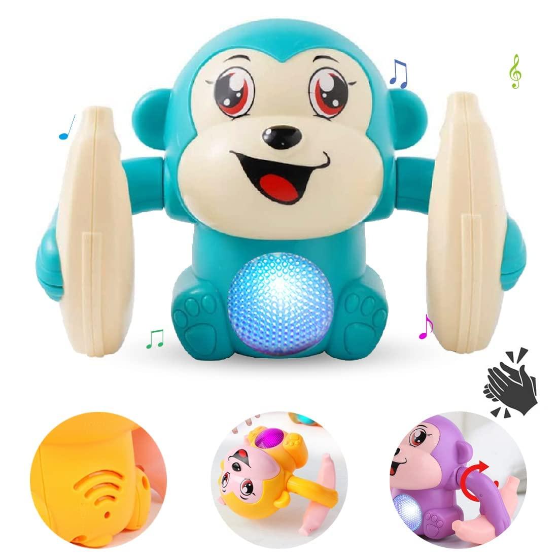 Dancing and Spinning Rolling Doll Tumble Monkey - Bara Zum