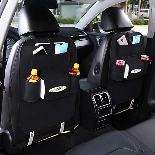 Car Back Seat Storage Organizer PACK of 2 - Bara Zum