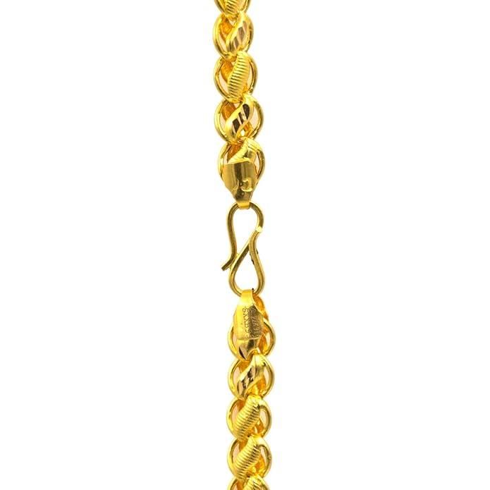 Latest Brass Gold Plated Chain - Bara Zum