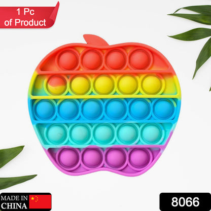 8066 Apple Fidget Toy Used In All Kinds Of Household Places Specially For Kids And Children For Playing Purposes