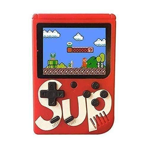 400 in 1 Sup Video Games Portable, Led Screen and USB Rechargeable, Handheld Console, Classic Retro Game Box Toy for Kids Boys & Girls (Multi Color ,1 pcs) - Bara Zum