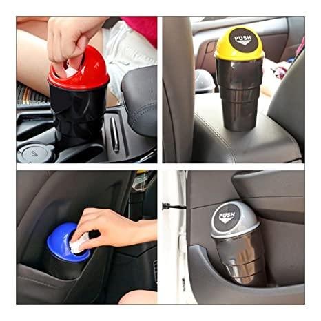 Mini Trash Bin-Small Mini Trash Garbage Can for Car Office Home ( Pack of 1) - Bara Zum