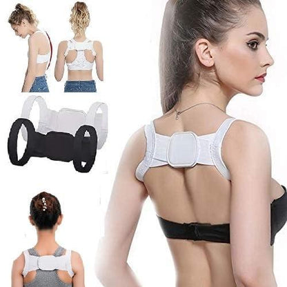 Shoulder & Back Straightener Elastic Spine Support Posture Corrector Belt - Bara Zum