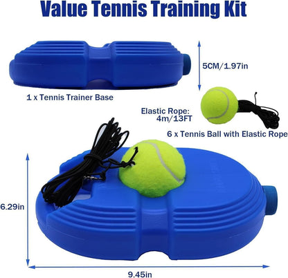 Solo Tennis Trainer Rebound Ball with String for Self Tennis Practice - Bara Zum