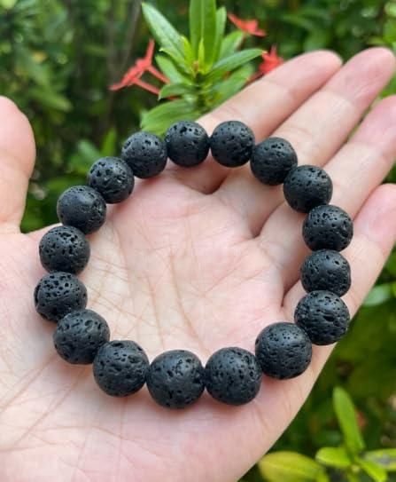 Natural Lava Rock Bracelet - Bara Zum