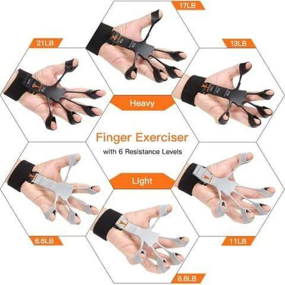 FINGER EXERCISER HAND STRENGTHENER(Pack Of 1) - Bara Zum