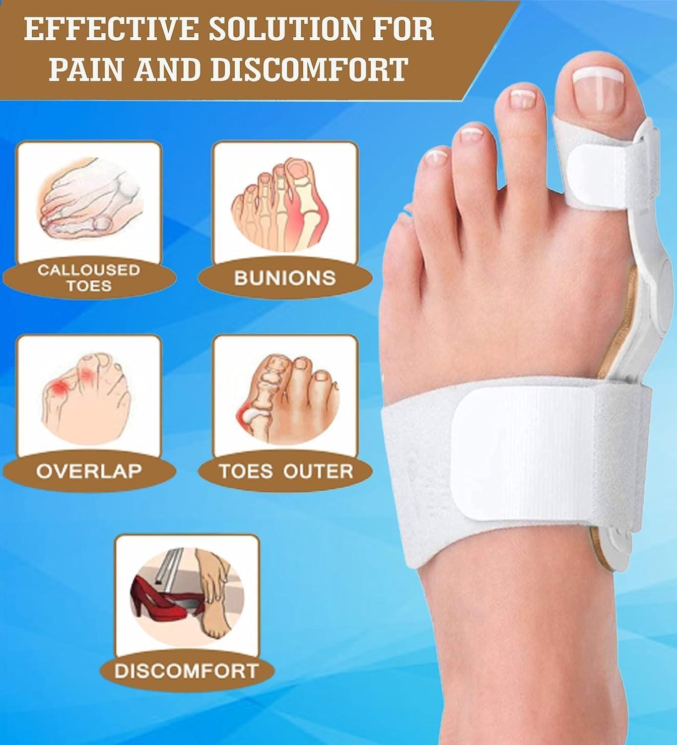 Silicone Toe Separator For Adults Bunion Corrector Splint Kit For Toe - Bara Zum