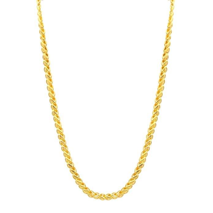 Latest Brass Gold Plated Chain - Bara Zum