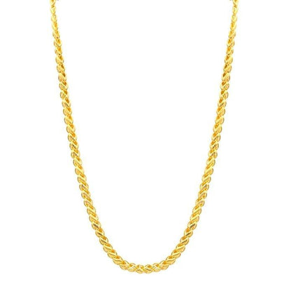 Latest Brass Gold Plated Chain - Bara Zum