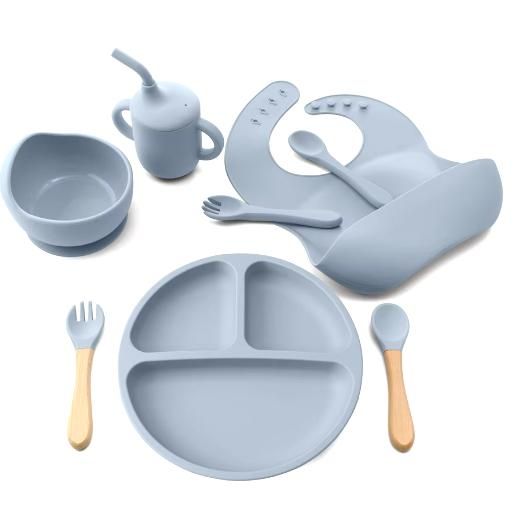 Silicone Baby Feeding Set Of 6 - Bara Zum