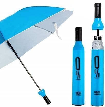 Folding Umbrella with Bottle Cover(Assorted Color) - Bara Zum