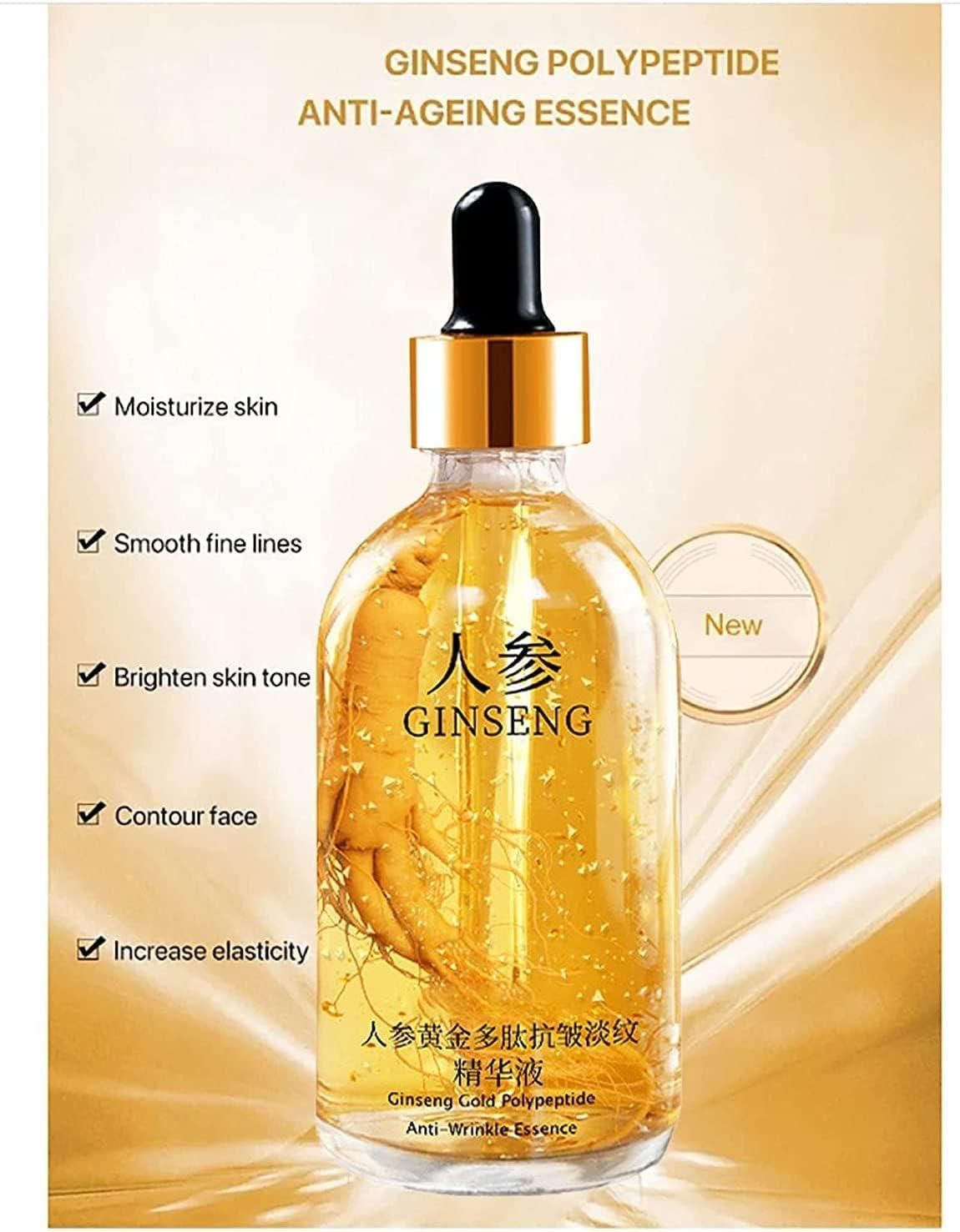 Ginseng Gold Polypeptide Anti-Ageing Serum (30Ml) - Bara Zum