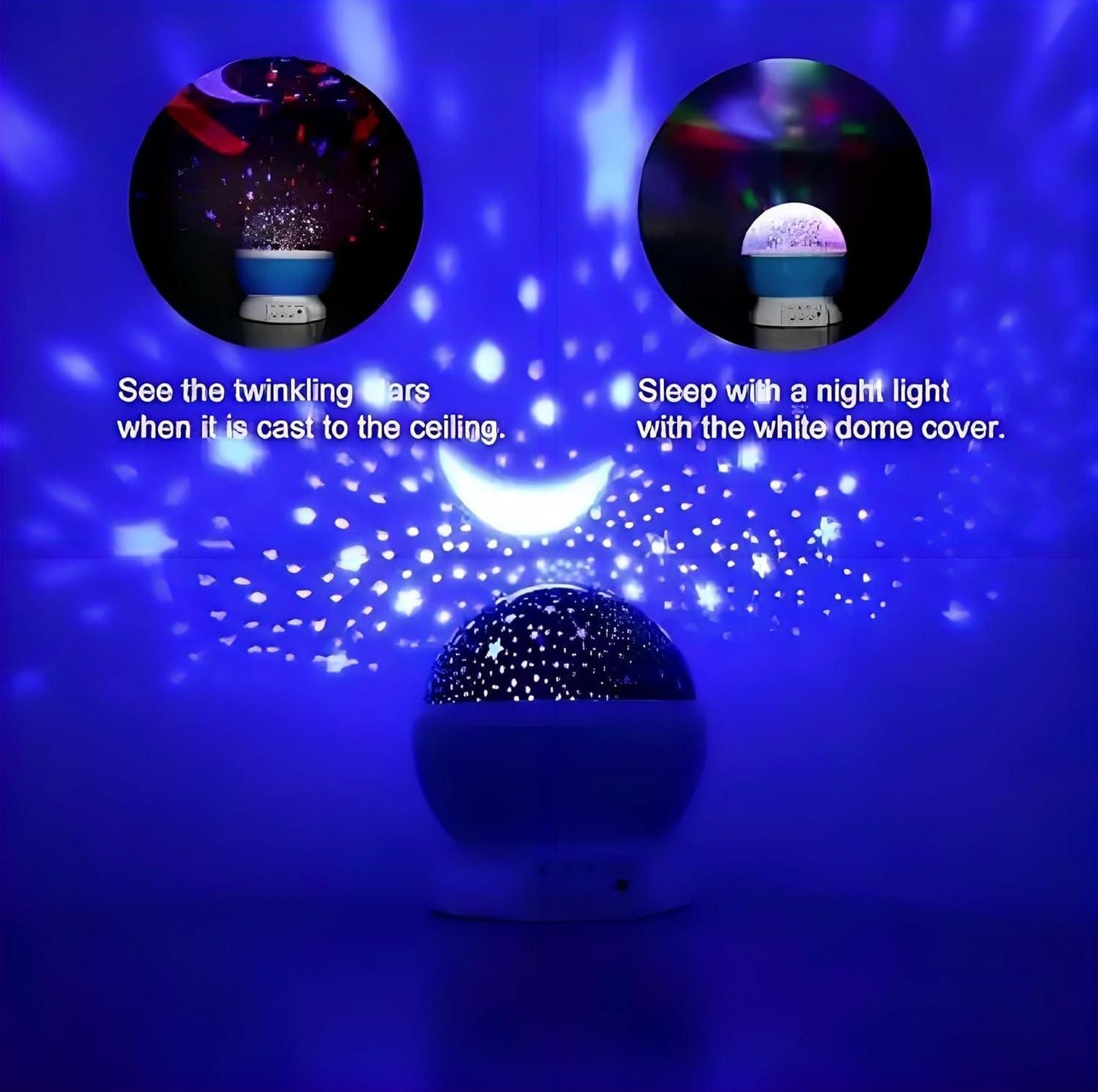 Star Moon Night Light - Bara Zum