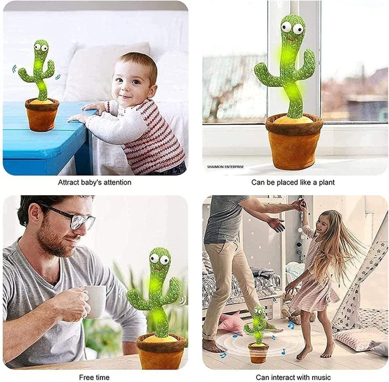 LED Musical Dancing & Mimicry Cactus Toy - Bara Zum