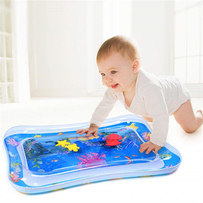 8090 Baby Water Mat Inflatable Baby Play Mat Activity Center For Infant Baby Toys 3 To 15 Months Baby Gifts For Boys Girls(Assorted Design)