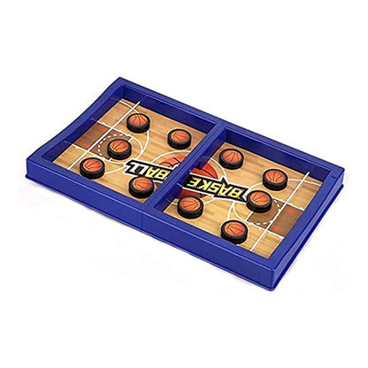 17632 Fast Sling Basketball Puck Game Paced Table Desktop Battle Ice Hockey Game For Adults And Kids Parent-child Winner Board Games Interactive Toy Desktop Table Game17632_desktop_basketball_puck_game