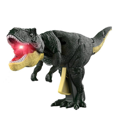 17969 Dinosaur Roaring Toys Trigger Dinosaurs Toys With Dinosaur Sound Lighting Model Vibrating Headmoving (3 + Years  1 Pc)