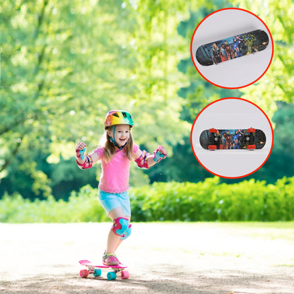 8042 Wood Skateboard Skating Board Lightweight Board Cool Skate Board For Beginnerkidsteensadult And Return Gift Item