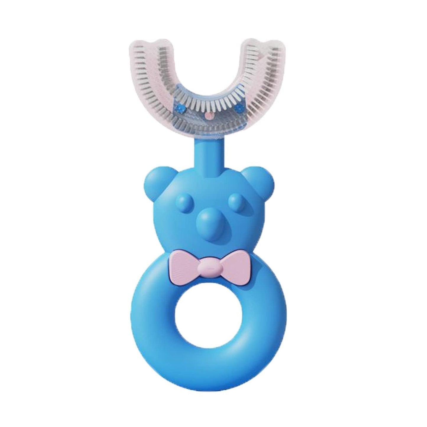 Baby Bear U-shaped Toothbrush Silicone Brush Head (1 Pc)