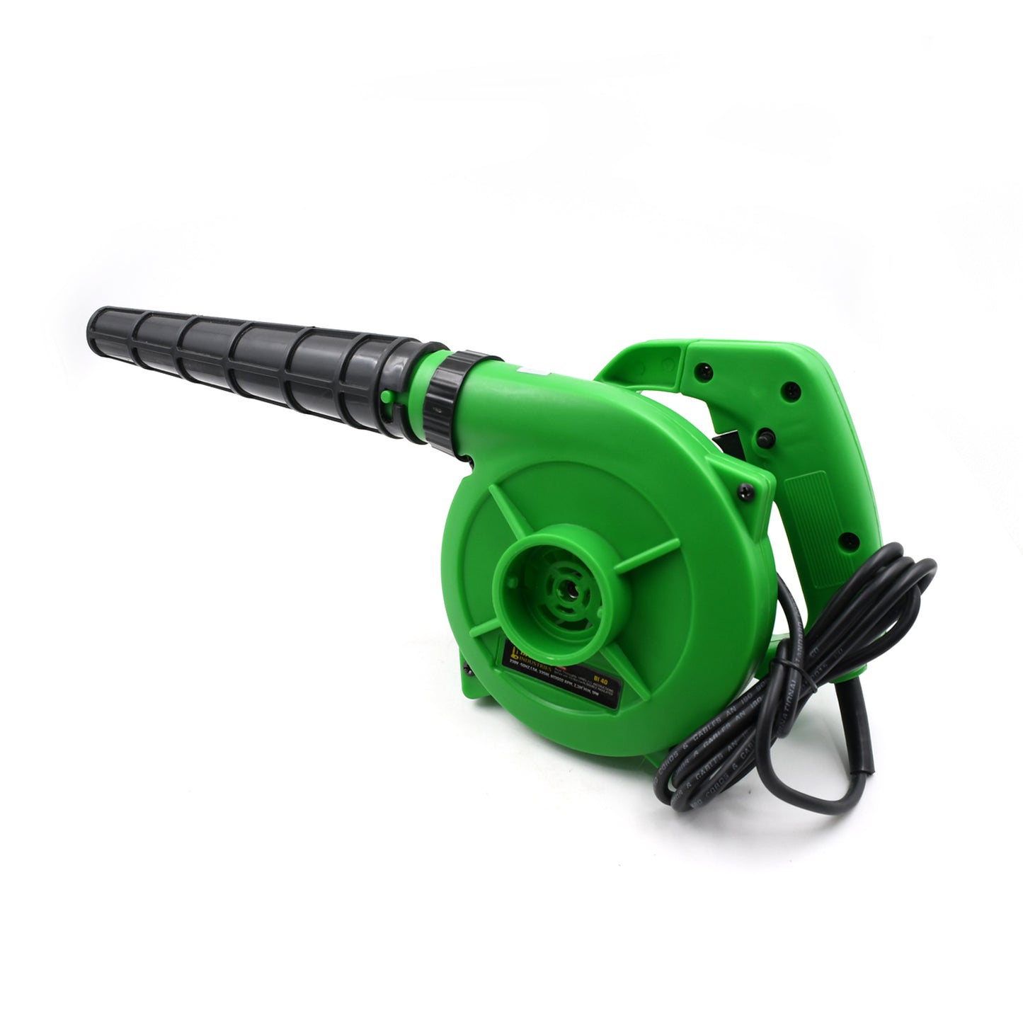 3158 650v Blower Portable Rifel Range Heavy Duty Air Blower Electric Air Blower For Homeofficecarpccomputer Dustgaragepatiogarden Leaftrash Cleaning  (350w 2.3 M3min 13000 Rpm Green)