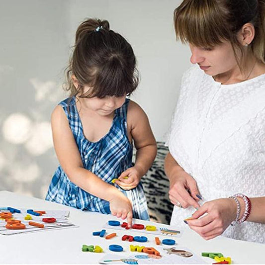 1924 Magnetic Letters To Learn Spelling