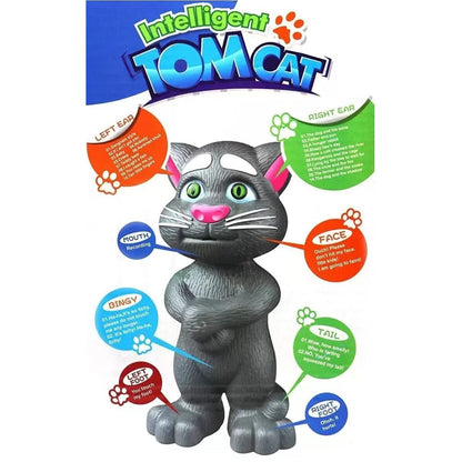 4524 Talking Mimicry Touching Tom Cat Intelligent Interactive Toy With Wonderful Voice For Kids Children Playing And Home Decorate.