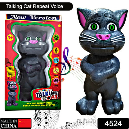 4524 Talking Mimicry Touching Tom Cat Intelligent Interactive Toy With Wonderful Voice For Kids Children Playing And Home Decorate.