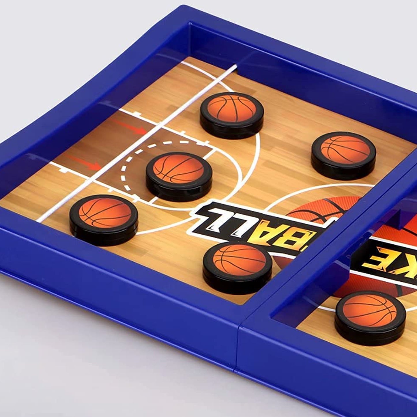 17632 Fast Sling Basketball Puck Game Paced Table Desktop Battle Ice Hockey Game For Adults And Kids Parent-child Winner Board Games Interactive Toy Desktop Table Game17632_desktop_basketball_puck_game