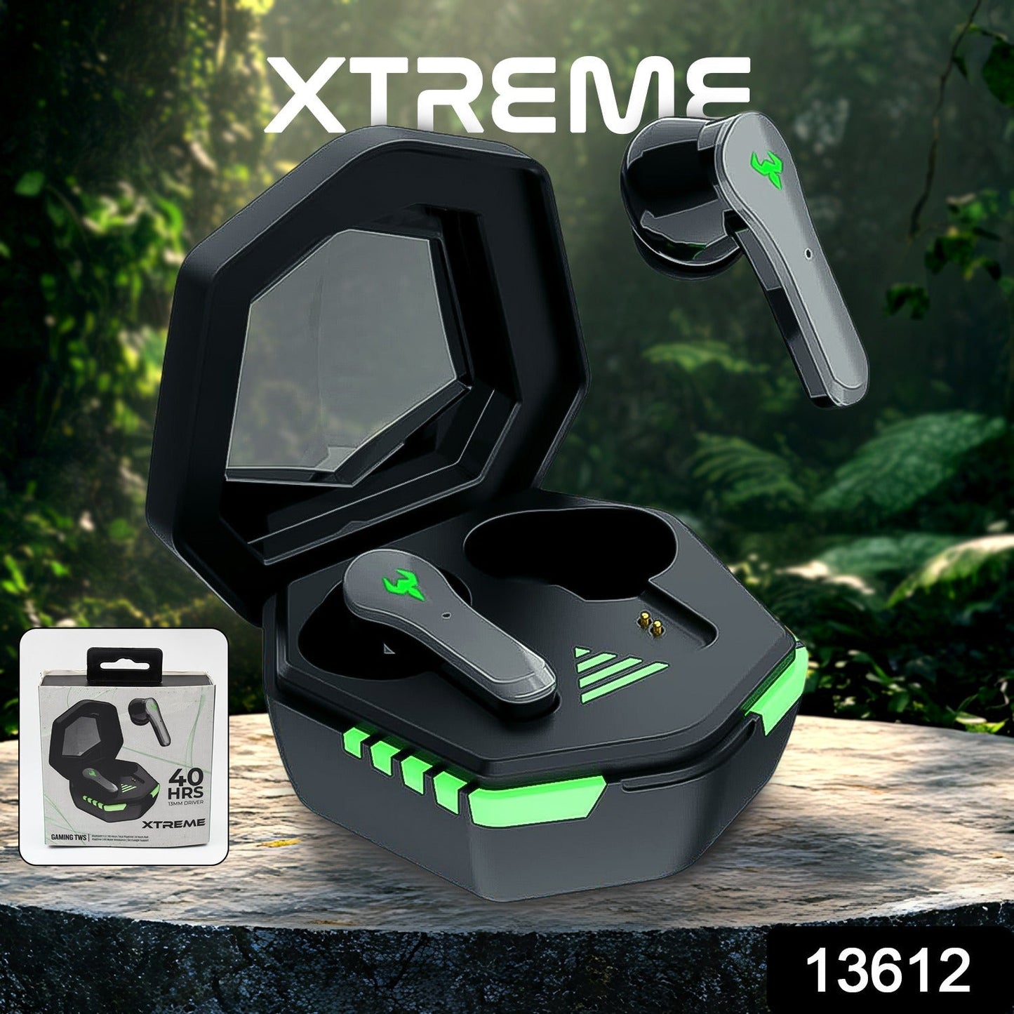 Xtreme Wireless Earbuds  Ipx  40 Hrs Total Playtime (True Wireless)